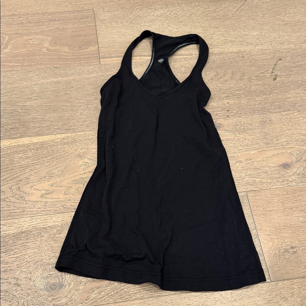 lululemon athletica Black Tank Top